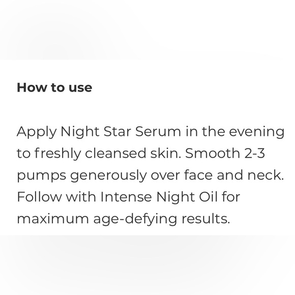 Votary Night Star Serum NWOB - full size - 30 ml - Picture 7 of 7